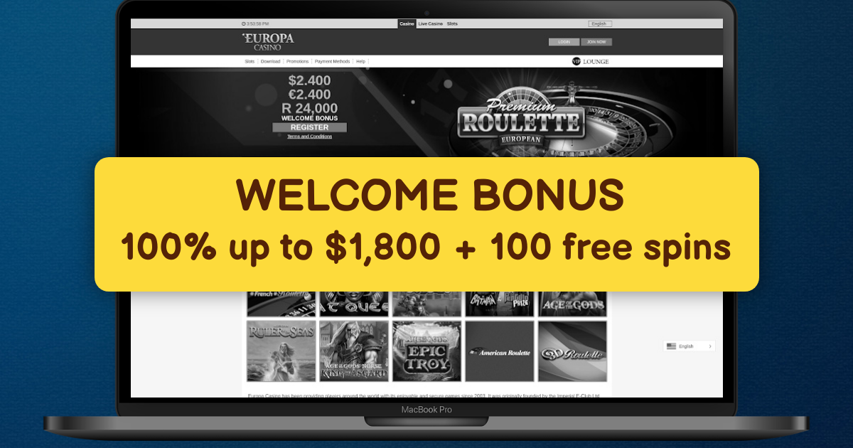 Europa Casino™ - Official Europa Casino Site in New Zealand